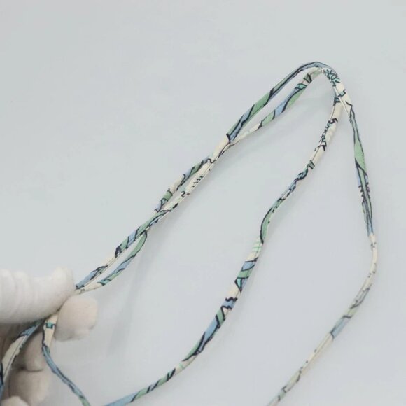 PRADA purse Pouch cotton Blue Auth BD1714 - Picture 9 of 16